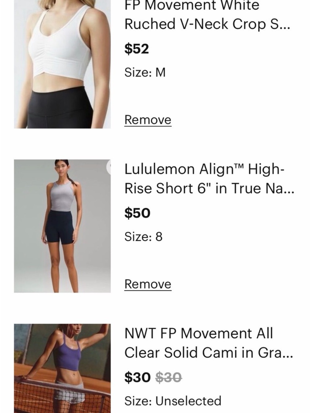 lululemon athletica Navy High-Rise 6" Bike Shorts,leggings and tops for Natalie - Picture 2 of 3